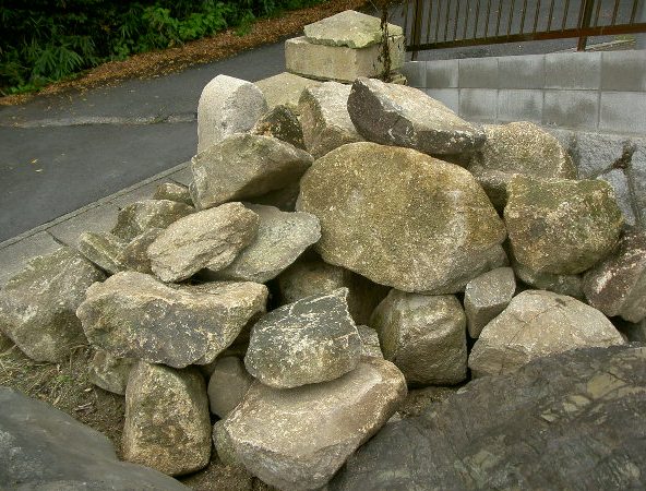画像: 木曽石（石積用）